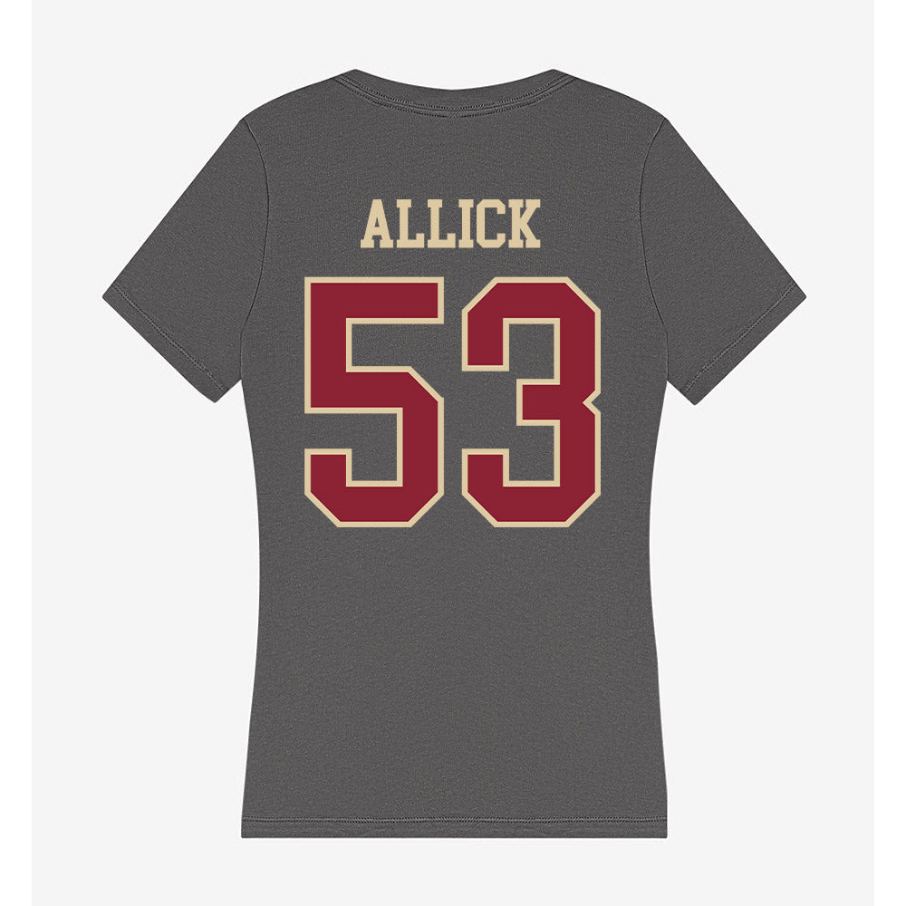 Boston College - NCAA Football : Dwayne Allick - Women's V-Neck T-Shirt-1