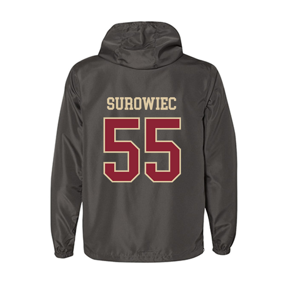 Boston College - NCAA Baseball : Daniel Surowiec - Windbreaker-1