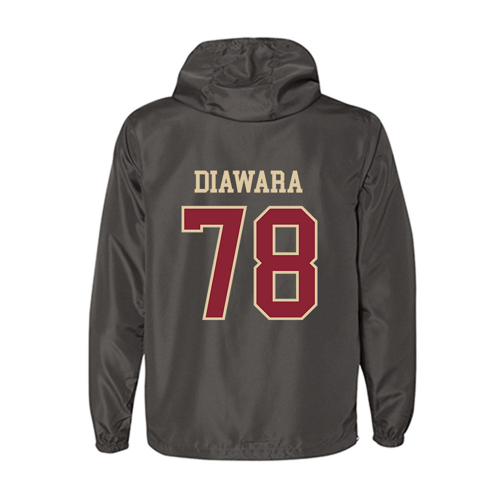 Boston College - NCAA Football : Souleye Diawara - Windbreaker-1