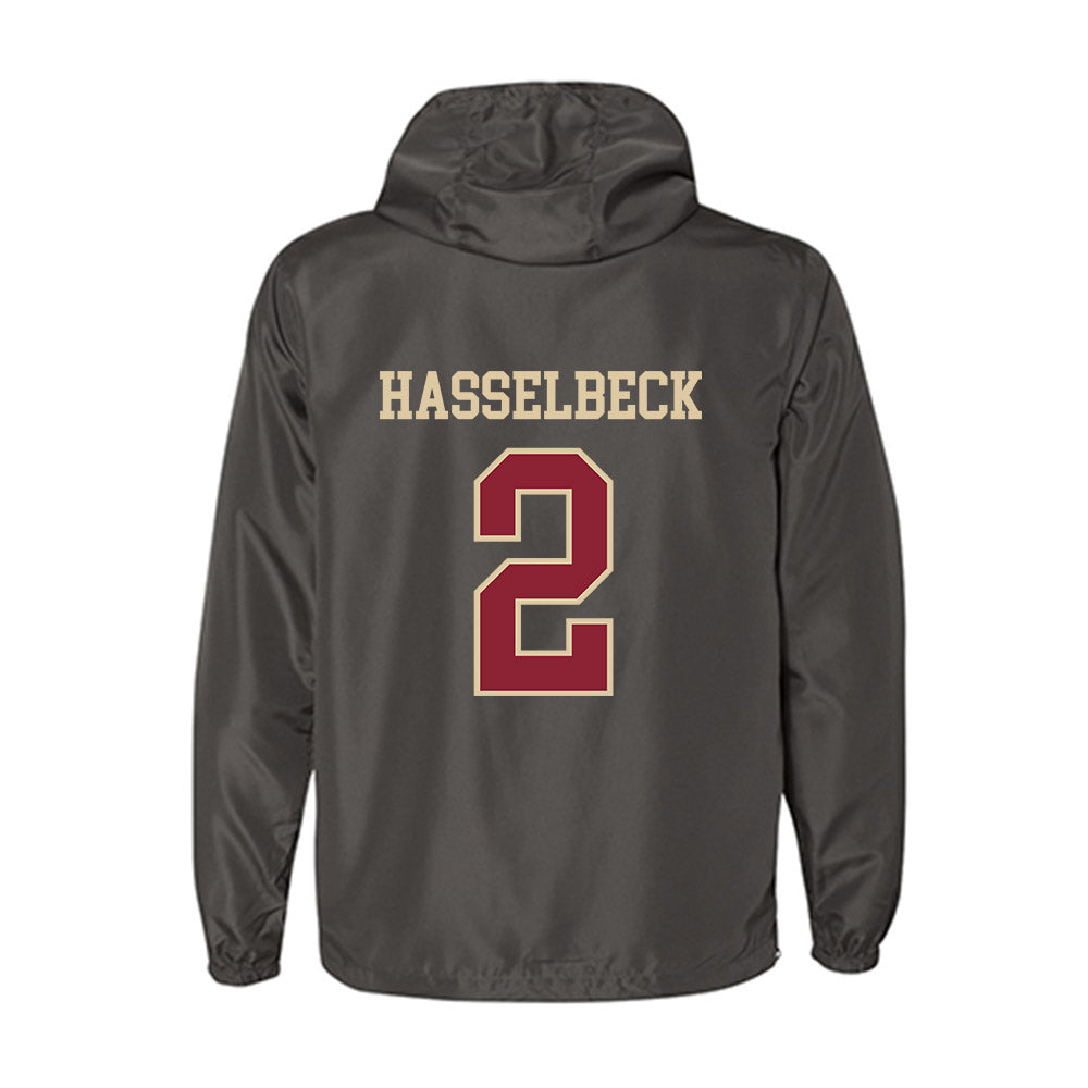 Boston College - NCAA Women's Lacrosse : Mallory Hasselbeck - Windbreaker-1