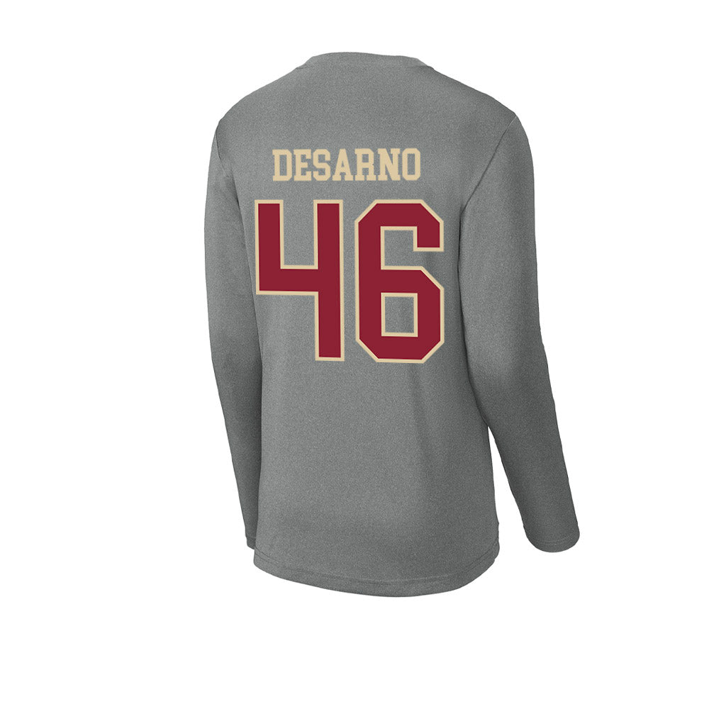 Boston College - NCAA Football : Dominic DeSarno - Activewear Long Sleeve T-Shirt-1