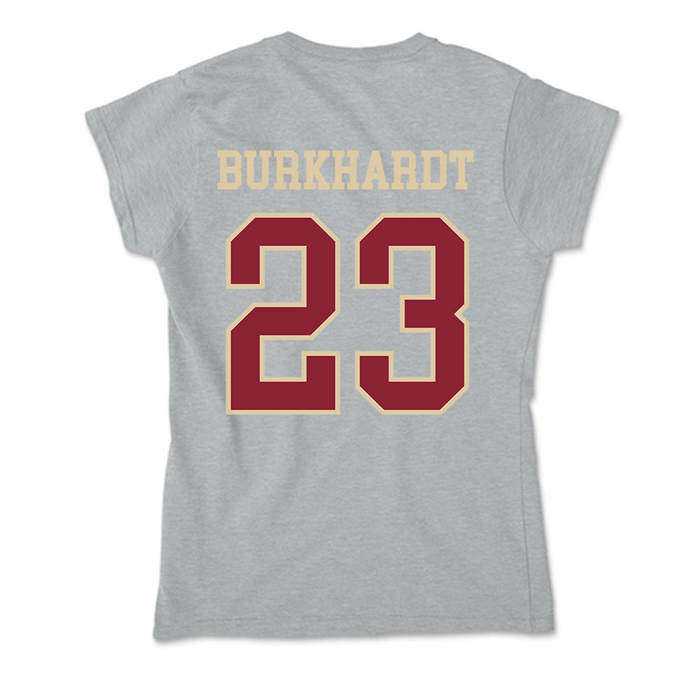 Boston College - NCAA Men's Soccer : Jack Burkhardt - Soft Style Women’s T-Shirt-1