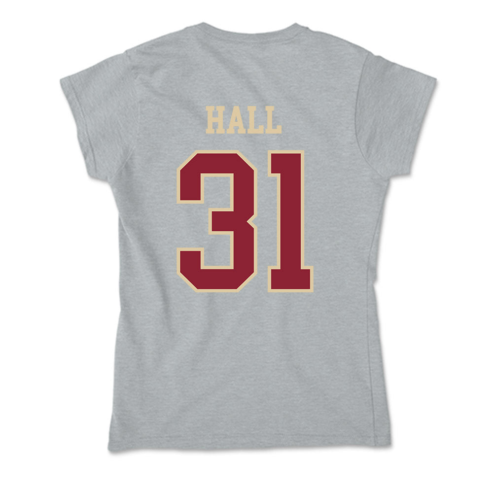 Boston College - NCAA Women's Basketball : Kennedy Hall - Soft Style Women’s T-Shirt-1