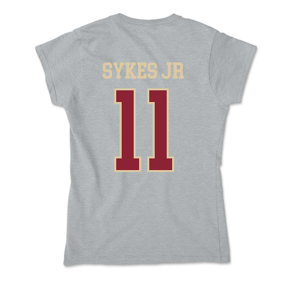 Boston College - NCAA Football : Rae Sykes Jr - Soft Style Women’s T-Shirt-1
