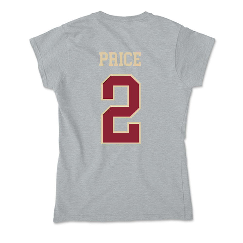 Boston College - NCAA Football : Kp Price - Soft Style Women’s T-Shirt-1