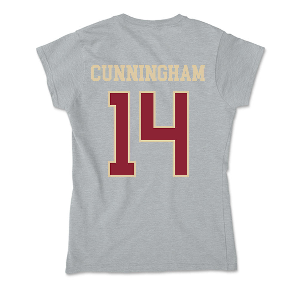 Boston College - NCAA Football : Ashton Cunningham - Soft Style Women’s T-Shirt-1