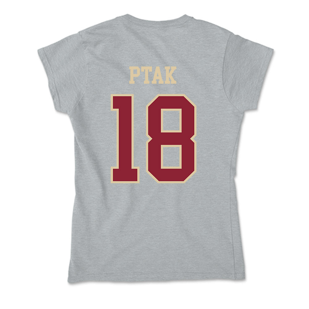 Boston College - NCAA Softball : Abby Ptak - Soft Style Women’s T-Shirt-1