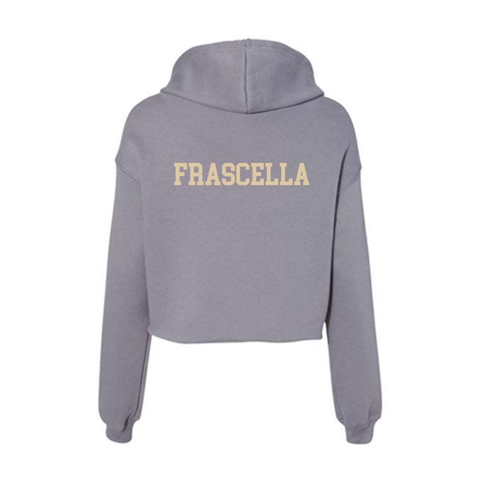 Boston College - NCAA Women's Rowing : Alice Frascella - Women's Crop Fleece Hoodie-1