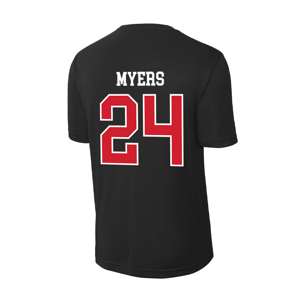 NC State - NCAA Football : Zack Myers - Activewear T-Shirt-1
