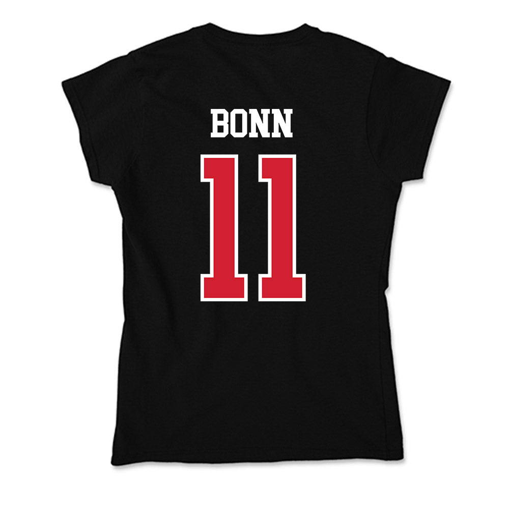 NC State - NCAA Baseball : Preston Bonn - Soft Style Women’s T-Shirt-1