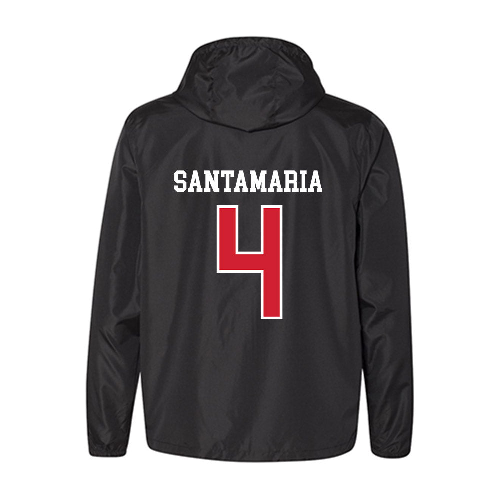 NC State - NCAA Men's Soccer : Carlos Santamaria - Windbreaker-1