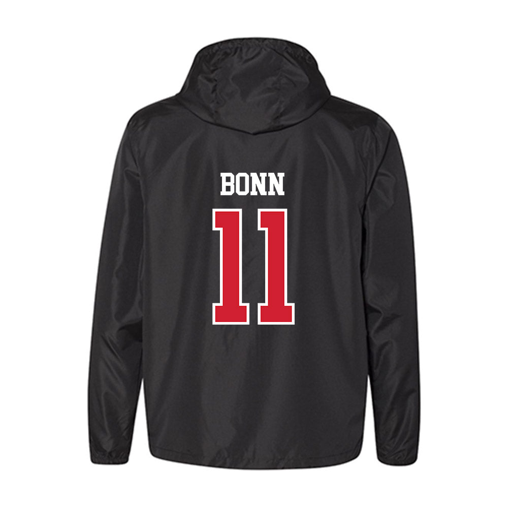 NC State - NCAA Baseball : Preston Bonn - Windbreaker-1