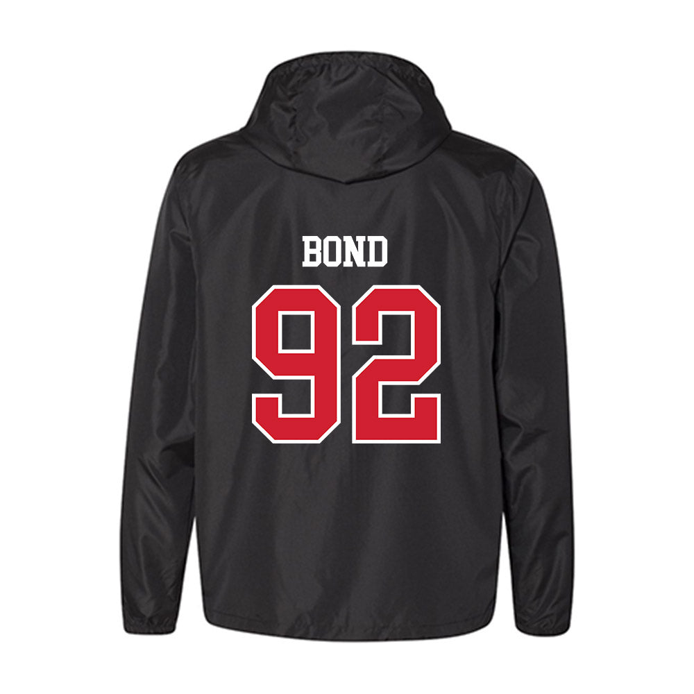 NC State - NCAA Football : Chase Bond - Windbreaker-1