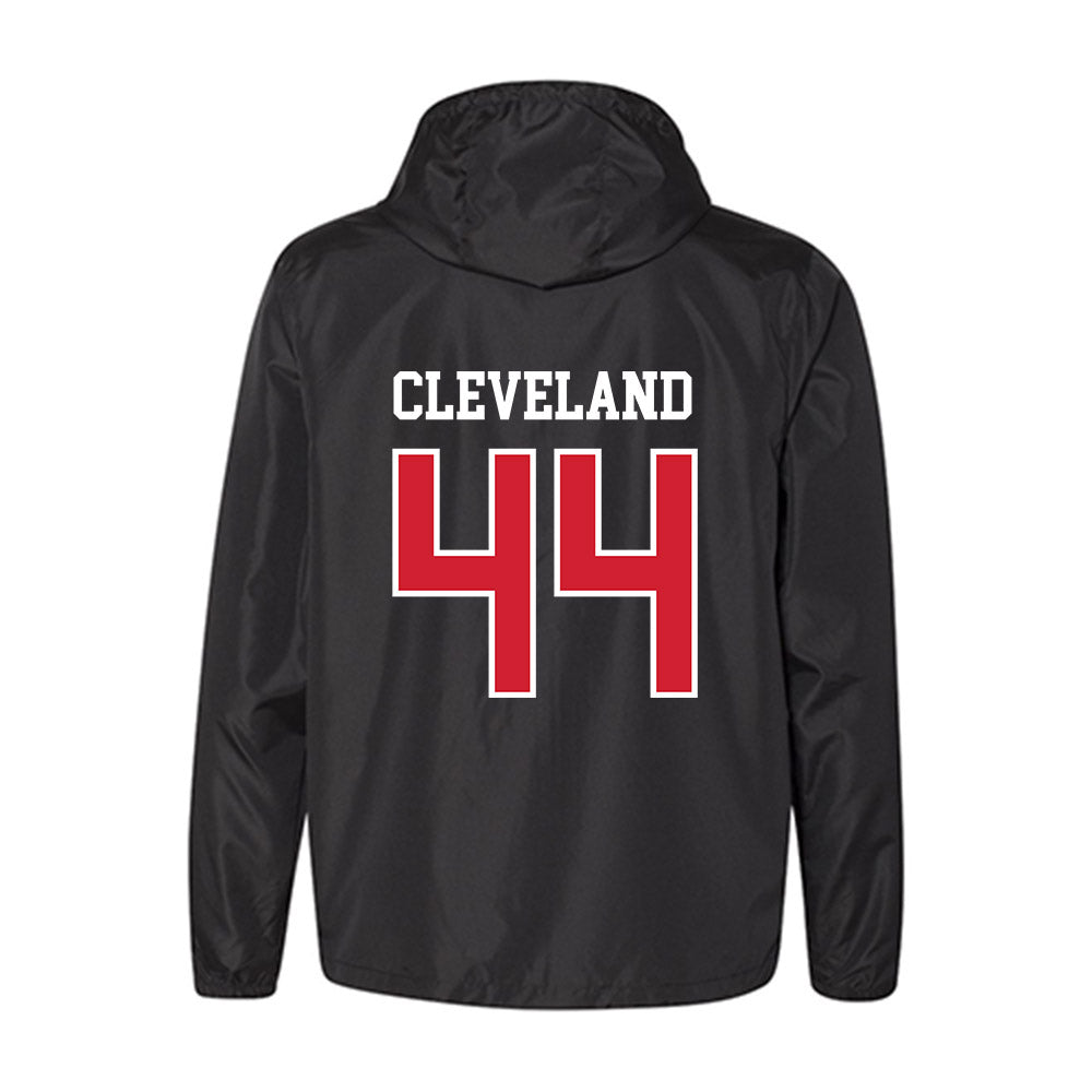 NC State - NCAA Football : Brandon Cleveland - Windbreaker-1