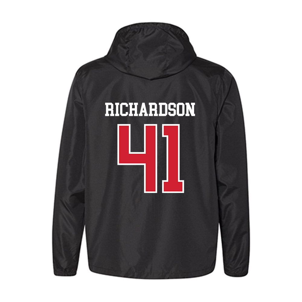 NC State - NCAA Football : AJ Richardson - Windbreaker-1