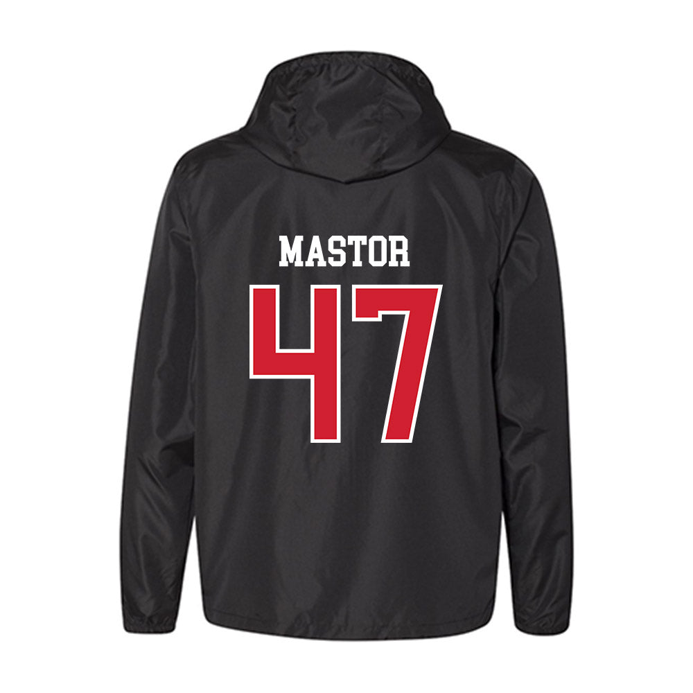NC State - NCAA Football : Jackson Mastor - Windbreaker-1