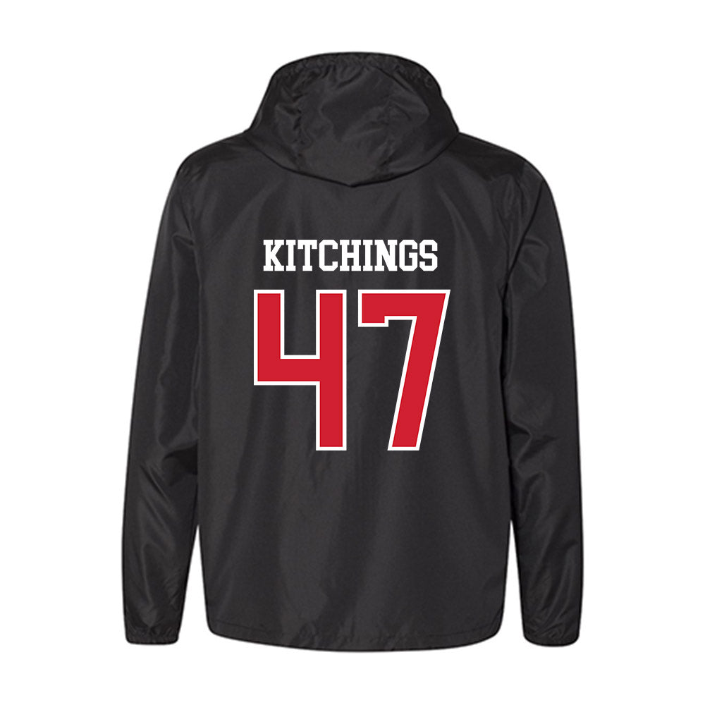 NC State - NCAA Baseball : Aiden Kitchings - Windbreaker-1