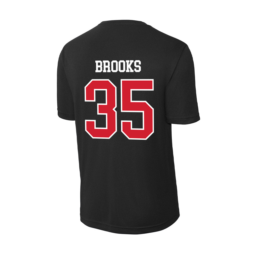 NC State - NCAA Women's Basketball : Zoe Brooks - Activewear T-Shirt-1