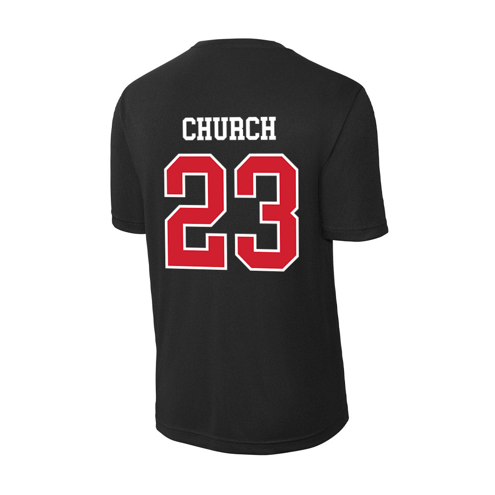 NC State - NCAA Softball : Hannah Church - Activewear T-Shirt-1