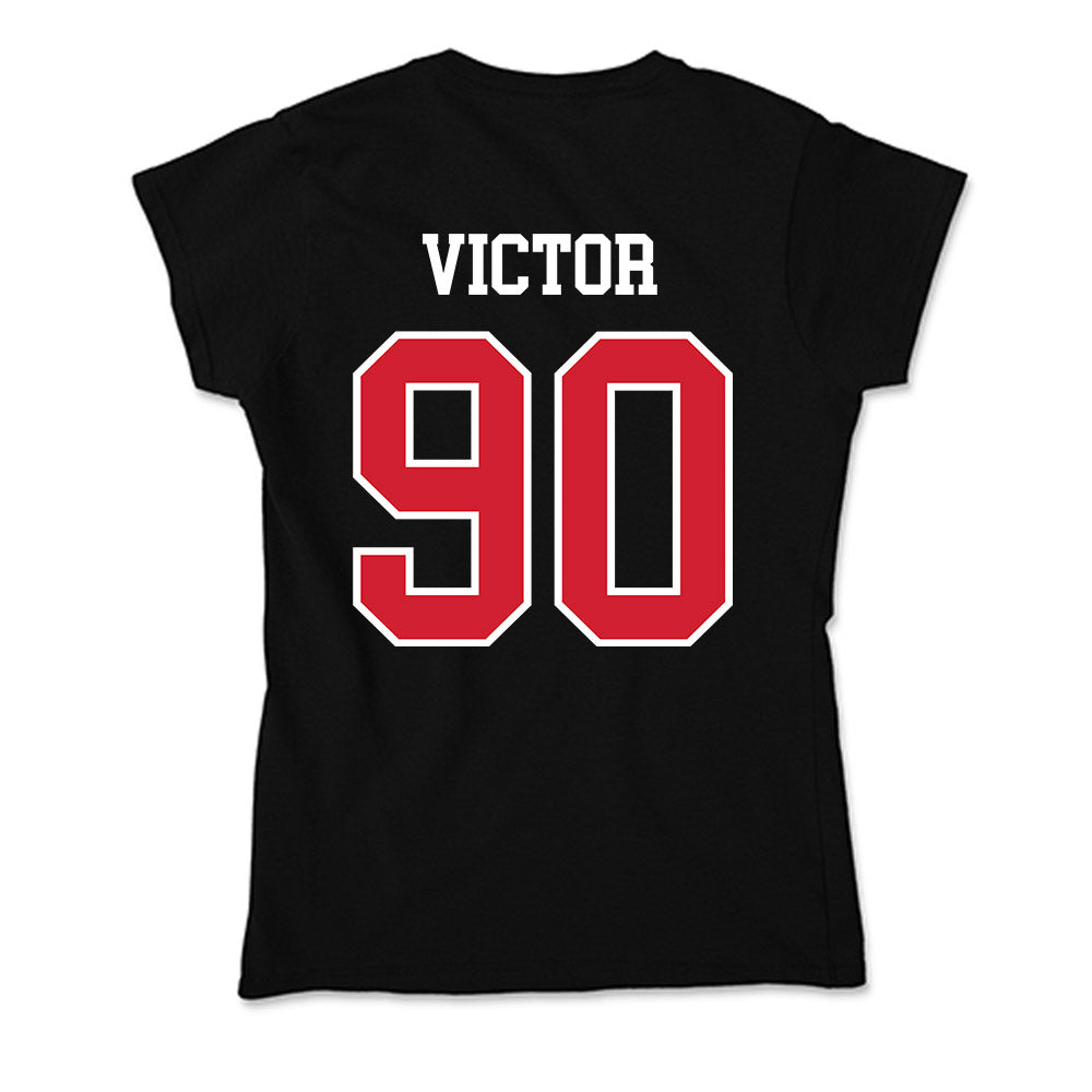NC State - NCAA Football : Josiah Victor - Soft Style Women’s T-Shirt-1
