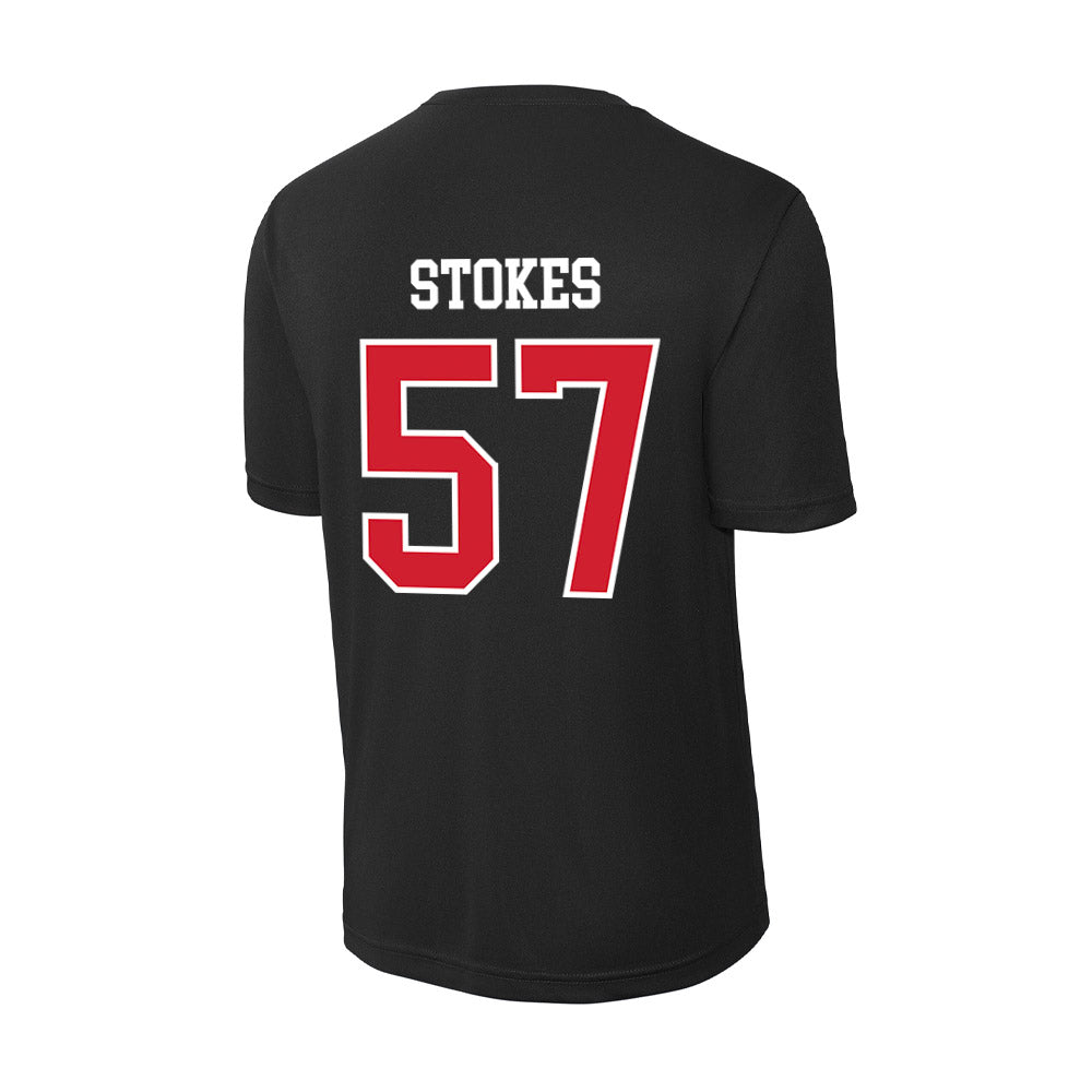 NC State - NCAA Football : Steven Stokes - Activewear T-Shirt-1