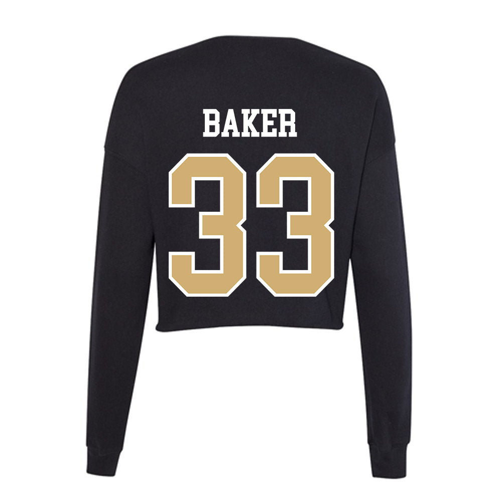 Vanderbilt - NCAA Women's Lacrosse : Brooke Baker - Women's Cropped Crew Fleece-1