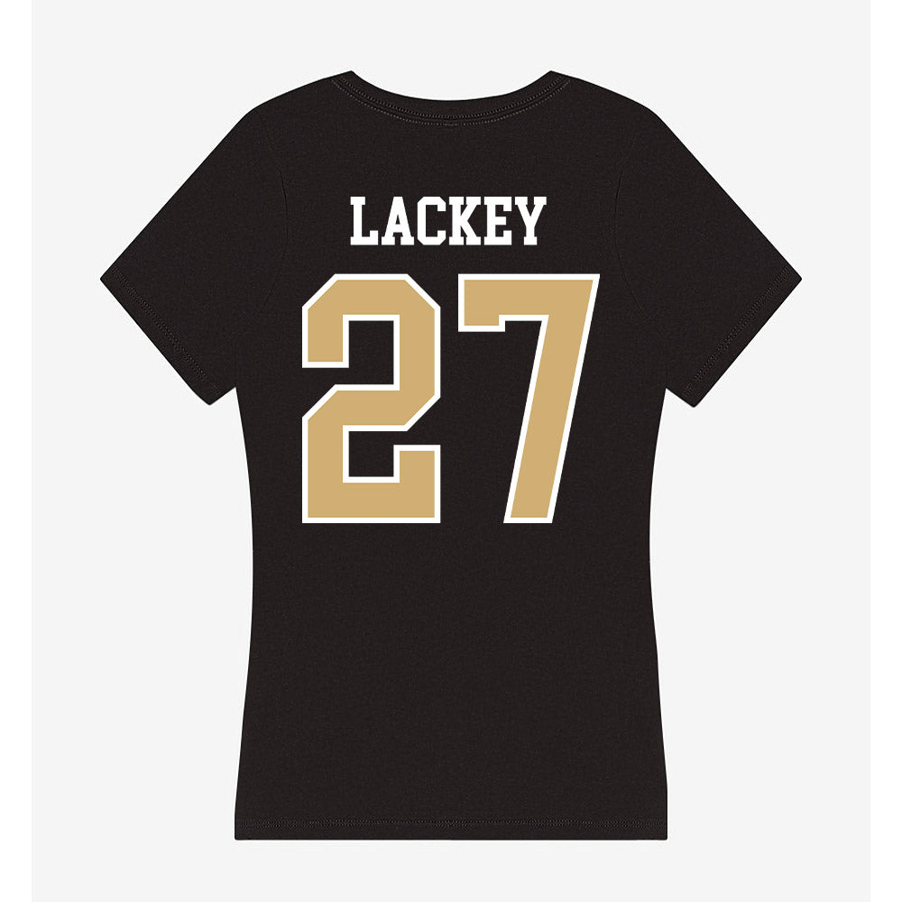 Vanderbilt - NCAA Football : Jaylin Lackey - Women's V-Neck T-Shirt-1