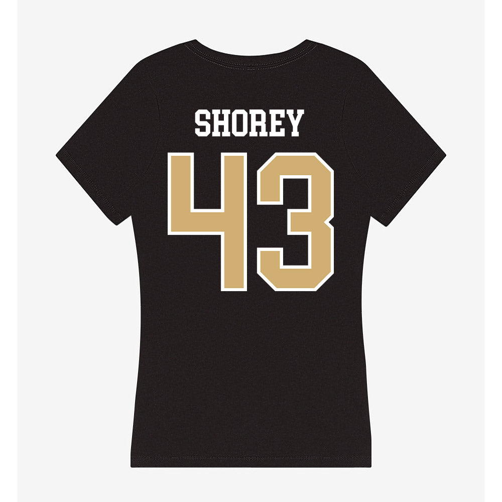 Vanderbilt - NCAA Baseball : Matthew Shorey - Women's V-Neck T-Shirt-1