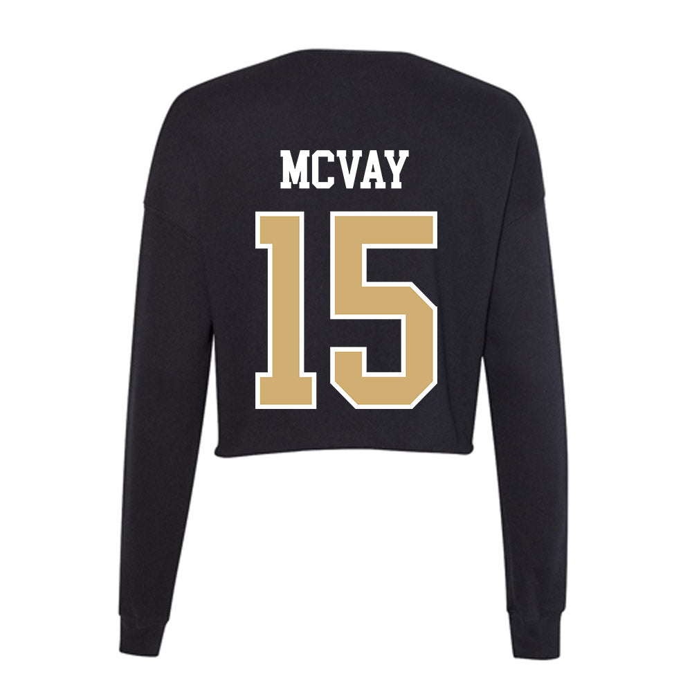 Vanderbilt - NCAA Football : Joseph Mcvay - Women's Cropped Crew Fleece-1