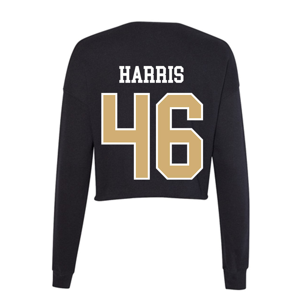 Vanderbilt - NCAA Football : Durham Harris - Women's Cropped Crew Fleece-1