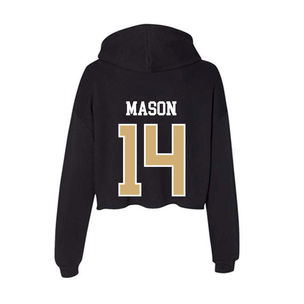 Vanderbilt - NCAA Women's Volleyball : Giovanna Mason - Women's Crop Fleece Hoodie-1