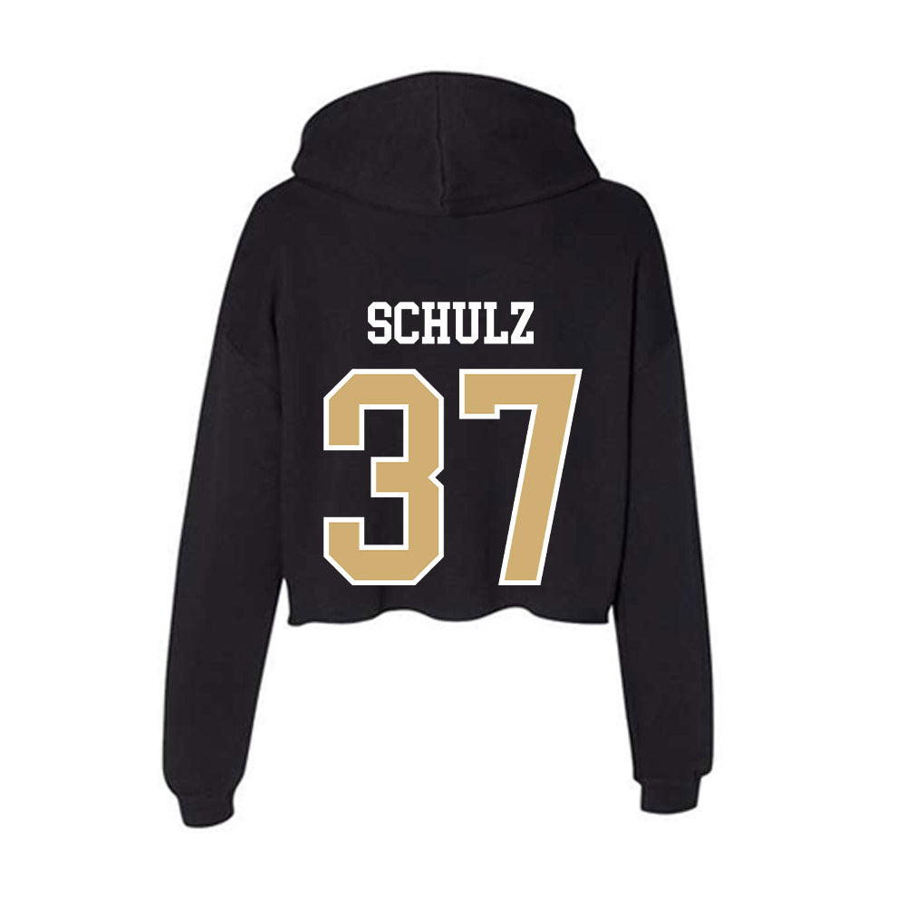 Vanderbilt - NCAA Baseball : Jakob Schulz - Women's Crop Fleece Hoodie-1