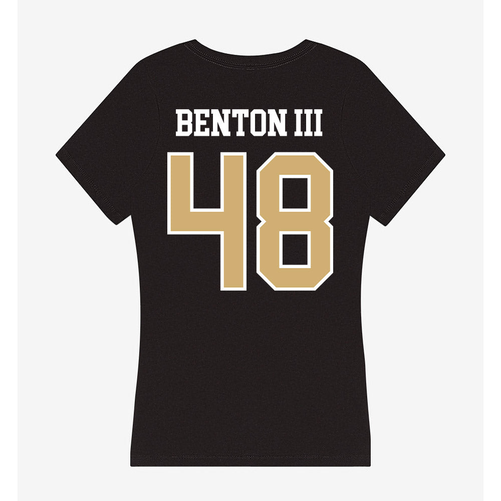 Vanderbilt - NCAA Football : Larry Benton III - Women's V-Neck T-Shirt-1