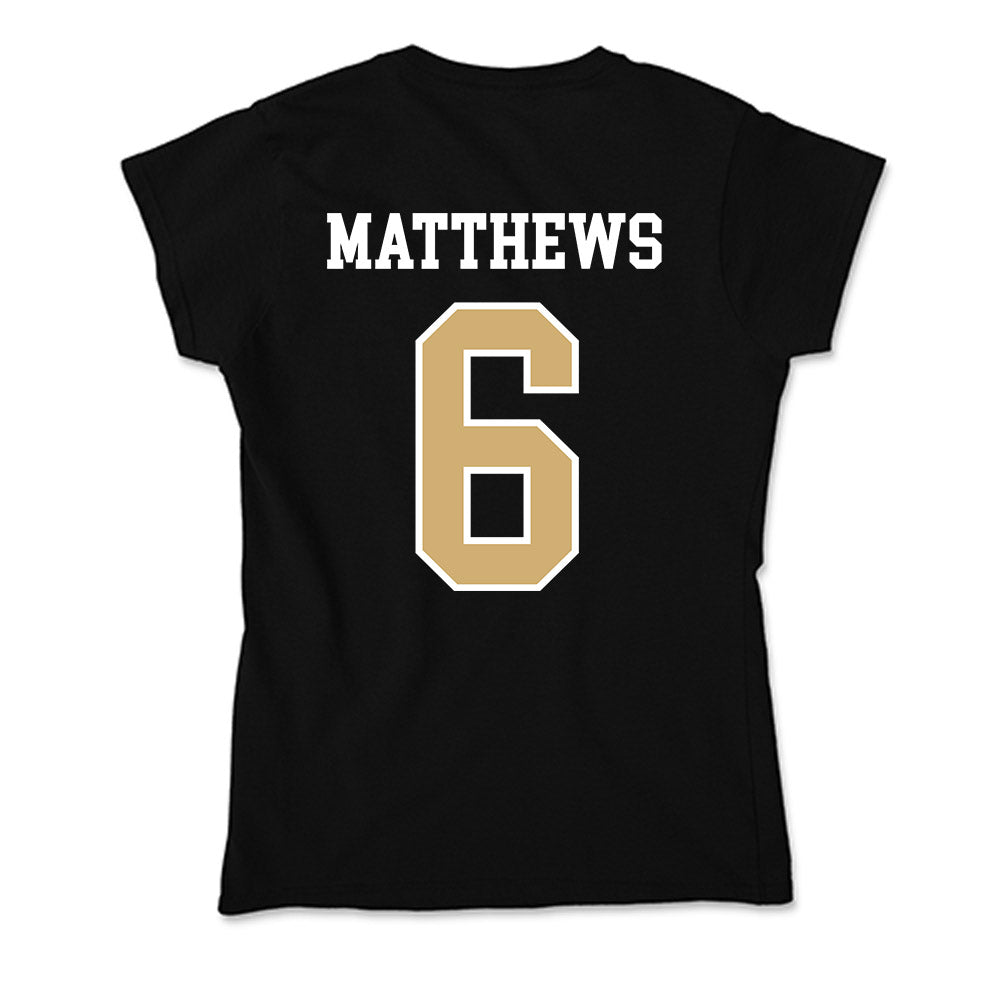Vanderbilt - NCAA Football : Jordan Matthews - Soft Style Women’s T-Shirt-1