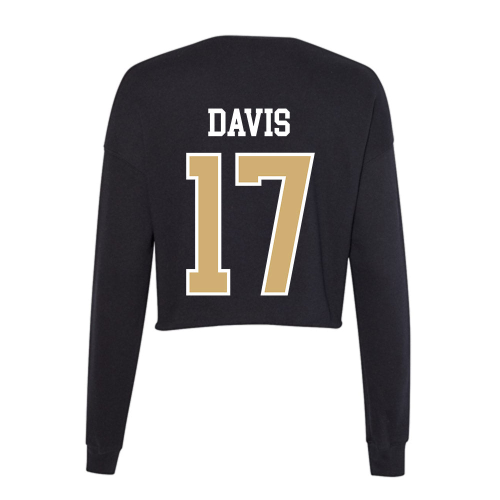 Vanderbilt - NCAA Football : Mark Davis - Women's Cropped Crew Fleece-1