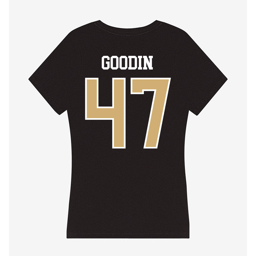 Vanderbilt - NCAA Baseball : Tommy Goodin - Women's V-Neck T-Shirt-1