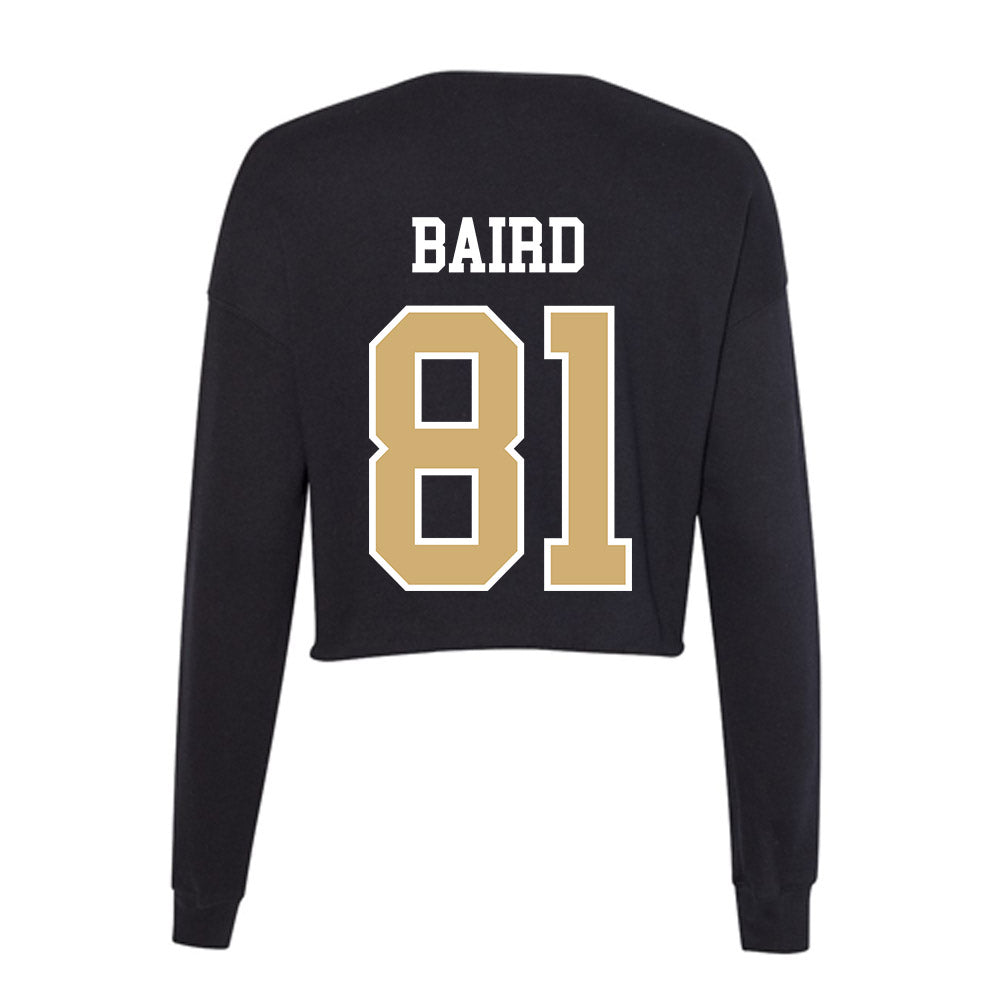 Vanderbilt - NCAA Football : Hutch Baird - Women's Cropped Crew Fleece-1