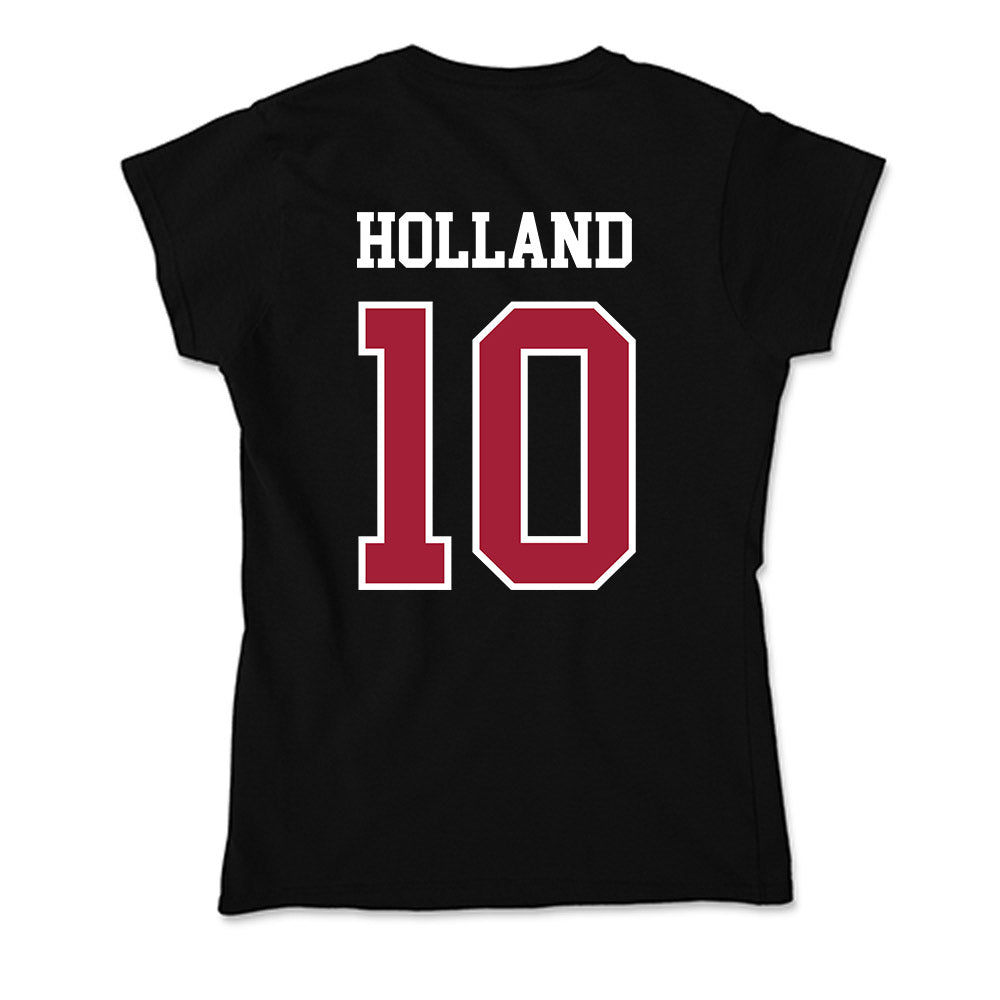 Arkansas - NCAA Baseball : Tyler Holland - Soft Style Women’s T-Shirt-1