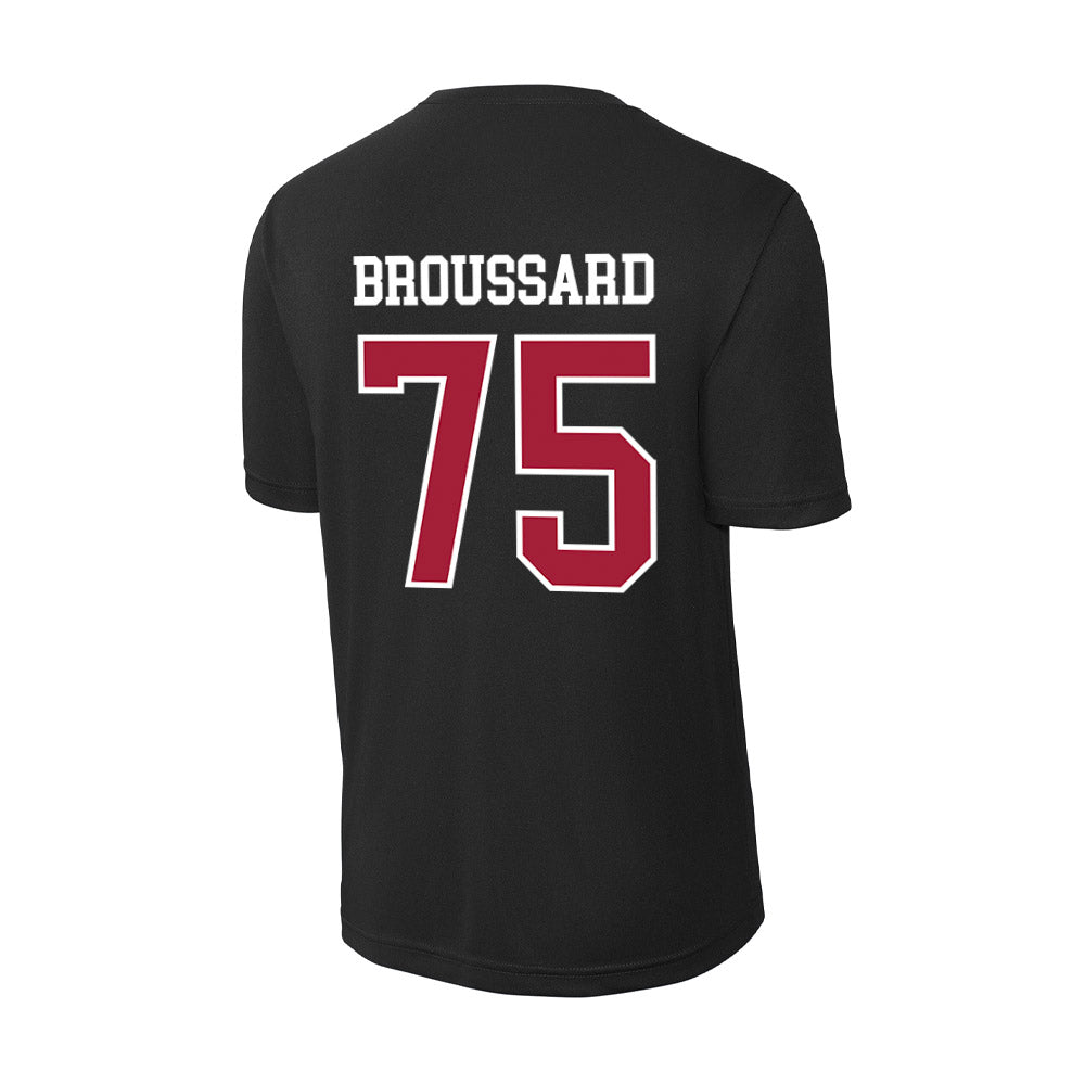 Arkansas - NCAA Football : Kavion Broussard - Activewear T-Shirt-1
