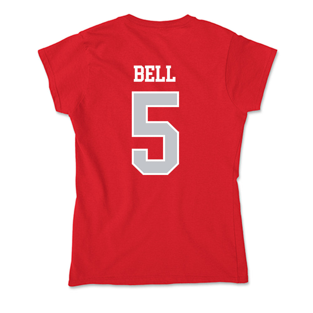 Gonzaga - NCAA Baseball : Mikey Bell - Soft Style Women’s T-Shirt-1