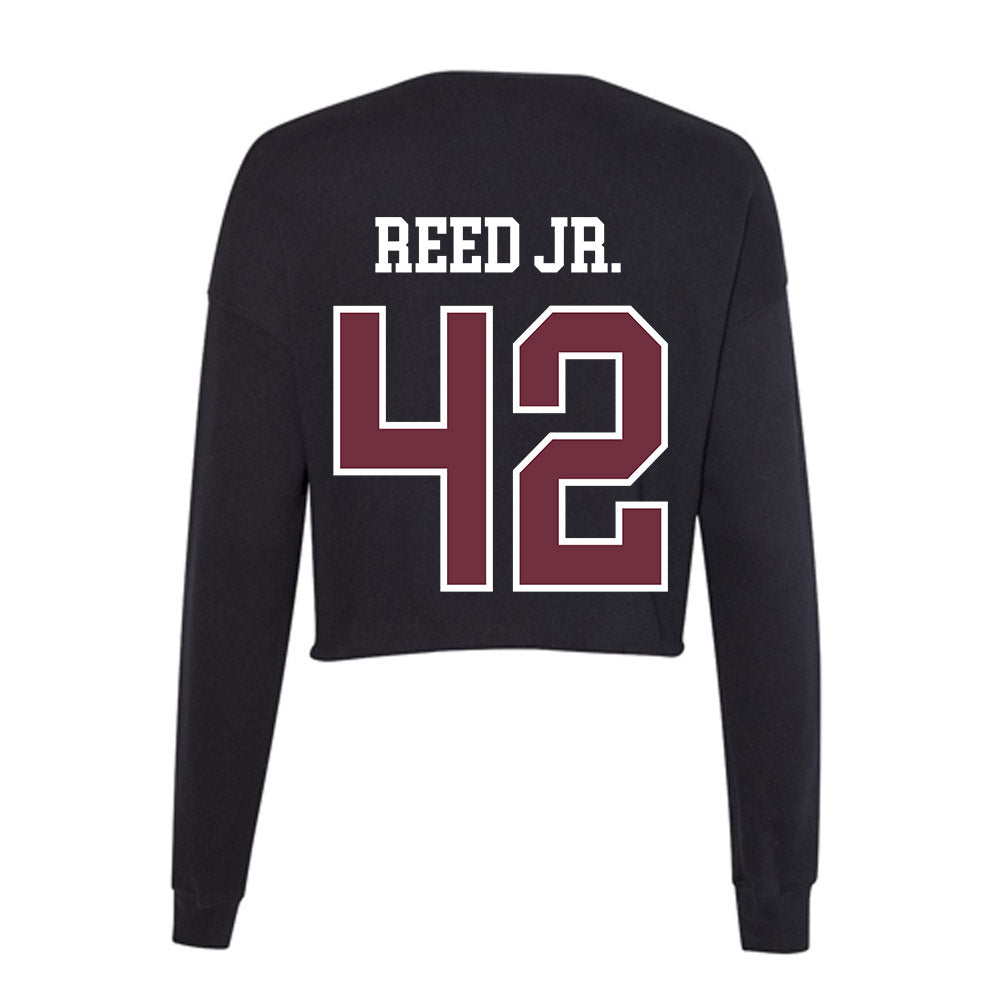 Mississippi State - NCAA Football : Darron Reed Jr. - Women's Cropped Crew Fleece-1