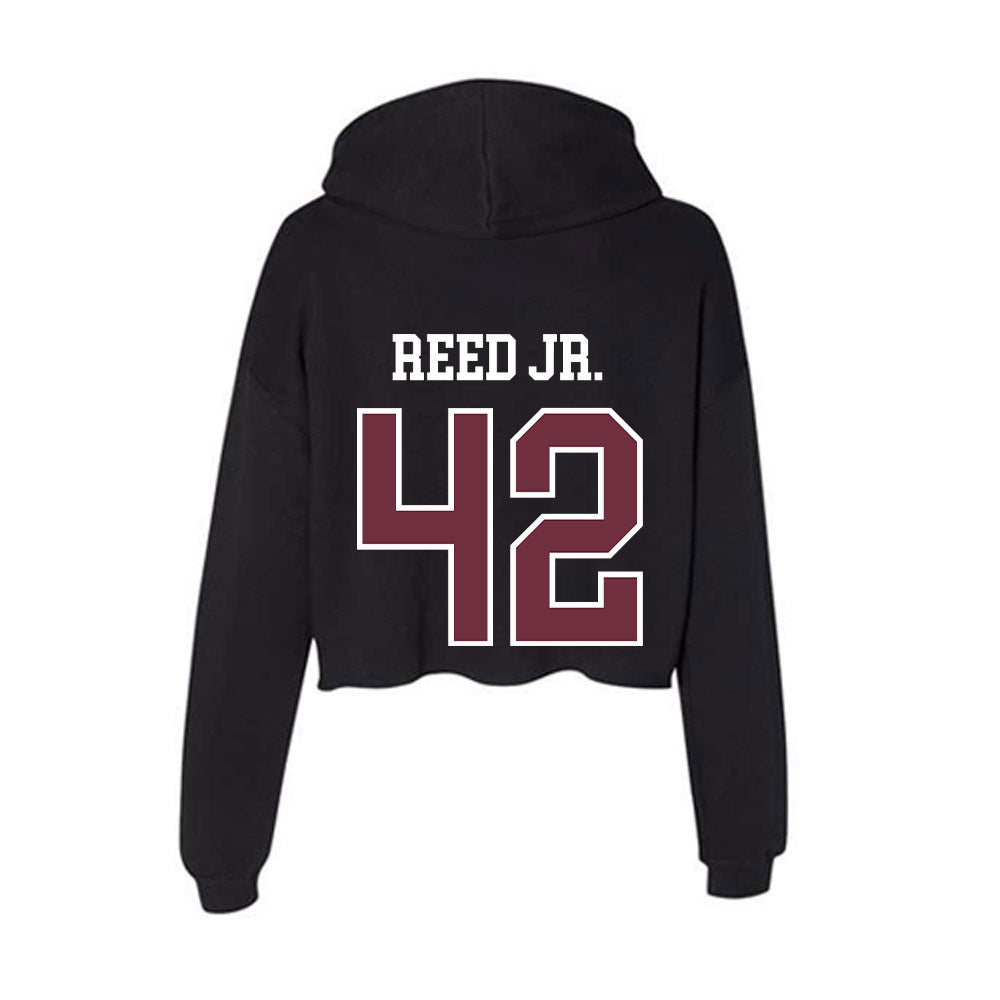 Mississippi State - NCAA Football : Darron Reed Jr. - Women's Crop Fleece Hoodie-1