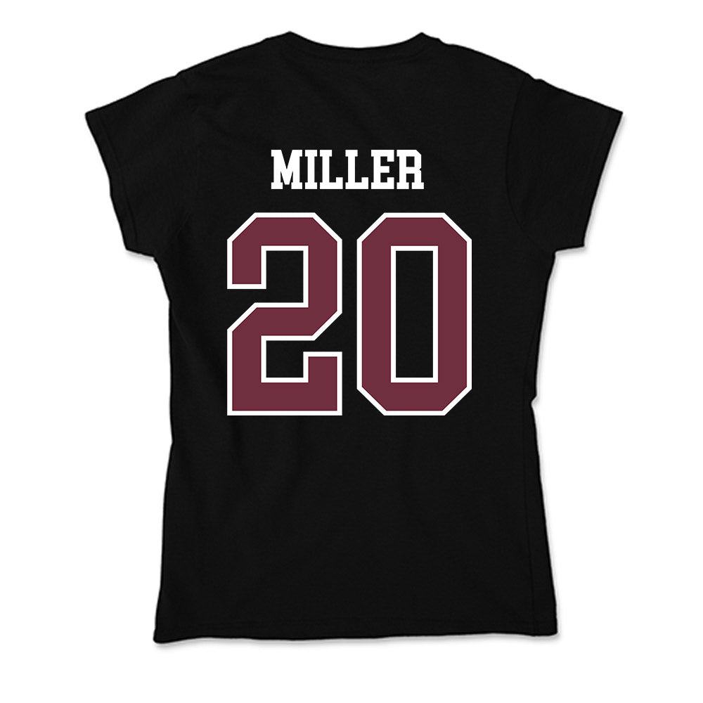 Mississippi State - NCAA Baseball : Maddox Miller - Soft Style Women’s T-Shirt-1