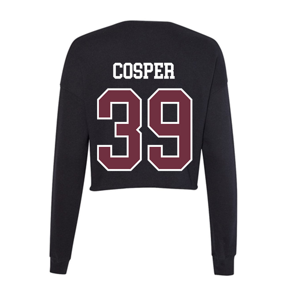 Mississippi State - NCAA Football : Kallen Cosper - Women's Cropped Crew Fleece-1