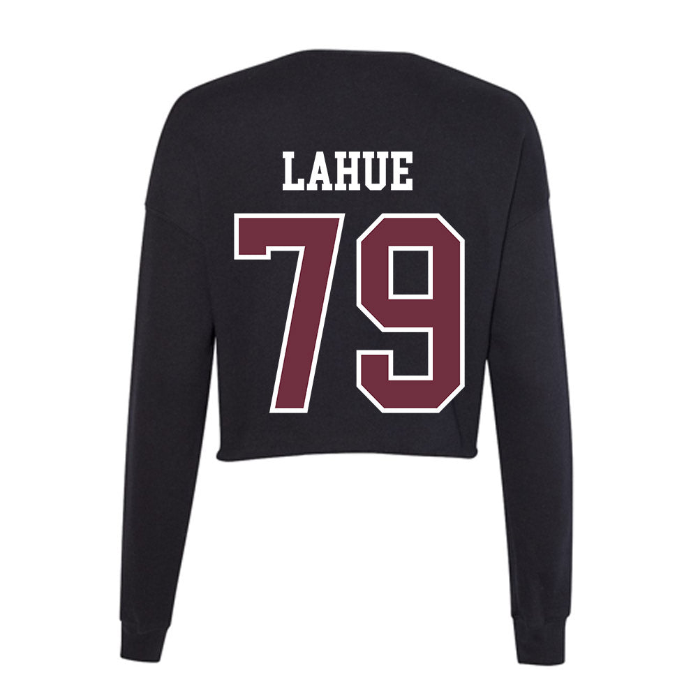 Mississippi State - NCAA Football : Jakson LaHue - Women's Cropped Crew Fleece-1
