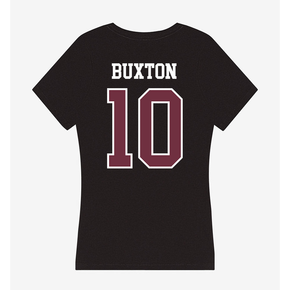 Mississippi State - NCAA Women's Soccer : Alivia Buxton - Women's V-Neck T-Shirt-1