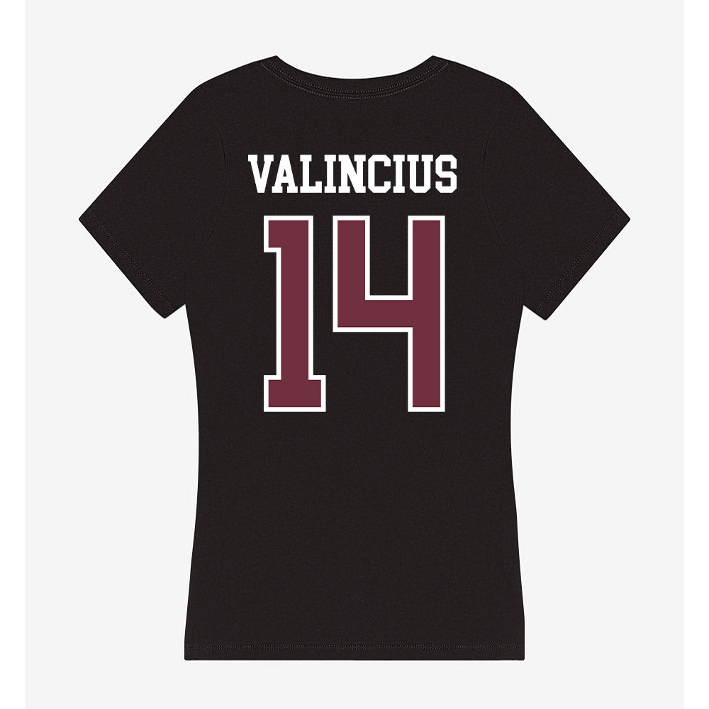 Mississippi State - NCAA Baseball : Vytas Valincius - Women's V-Neck T-Shirt-1