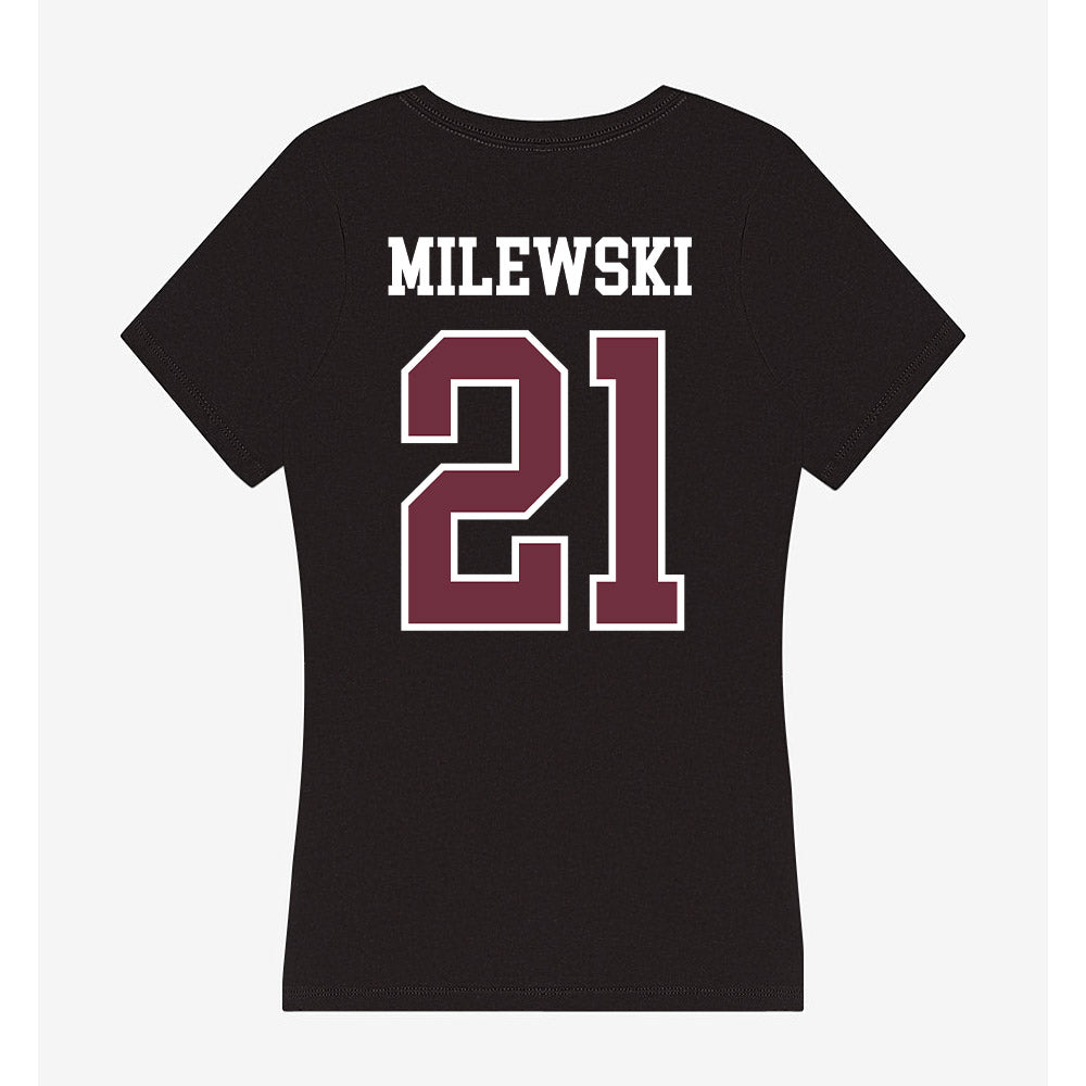 Mississippi State - NCAA Baseball : Kevin Milewski - Women's V-Neck T-Shirt-1