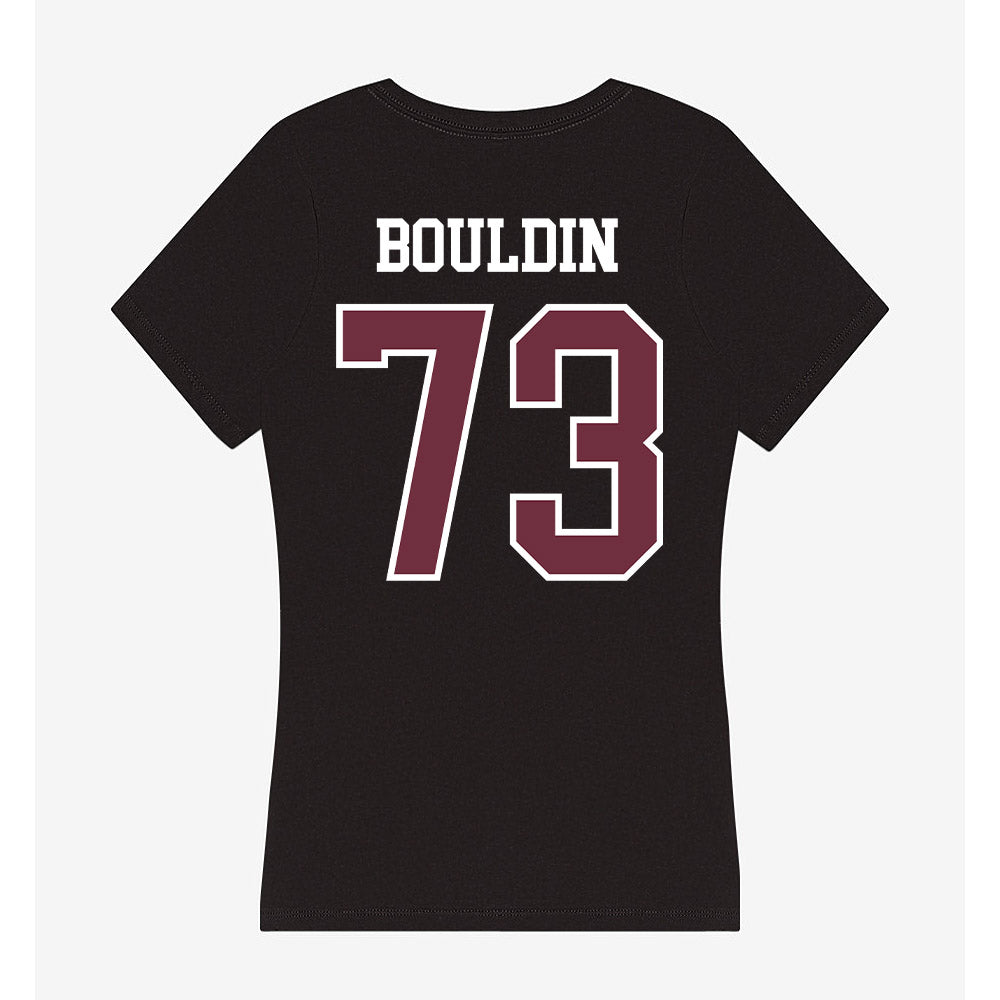 Mississippi State - NCAA Football : Jaekwon Bouldin - Women's V-Neck T-Shirt-1