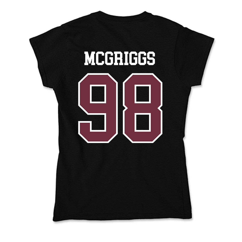 Mississippi State - NCAA Football : Ketedres Mcgriggs - Soft Style Women’s T-Shirt-1